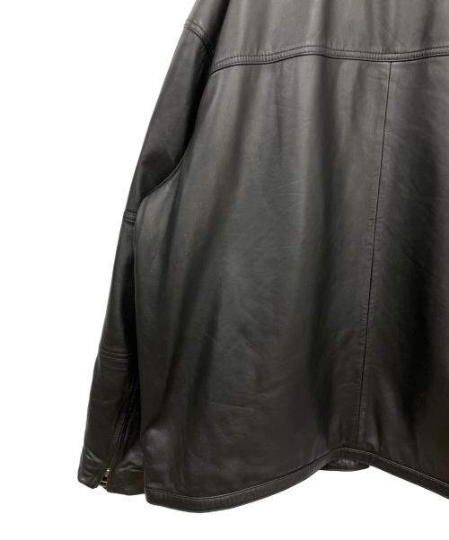 LEVI'S（リーバイス）LEVI'S (リーバイス) ラムレザージャケット ブラック サイズ:XLの古着・服飾アイテム