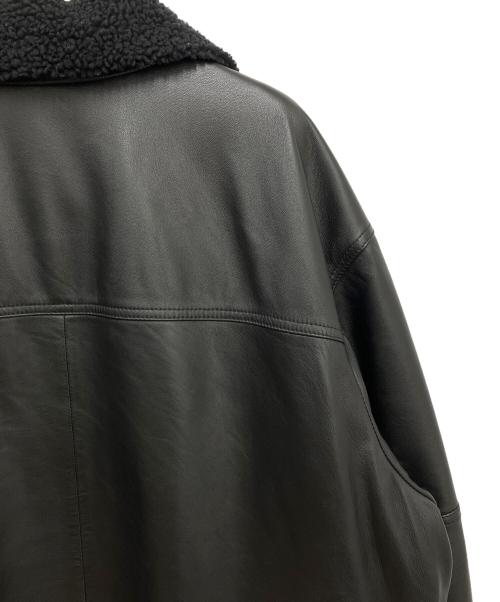 LEVI'S（リーバイス）LEVI'S (リーバイス) ラムレザージャケット ブラック サイズ:XLの古着・服飾アイテム