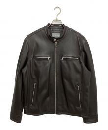 MICHAEL KORS（マイケル・コース）の古着「レザージャケット」｜ブラック