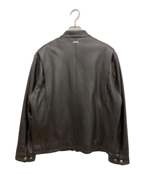 MICHAEL KORS（マイケル・コース）MICHAEL KORS (マイケル・コース) レザージャケット ブラック サイズ:Lの古着・服飾アイテム