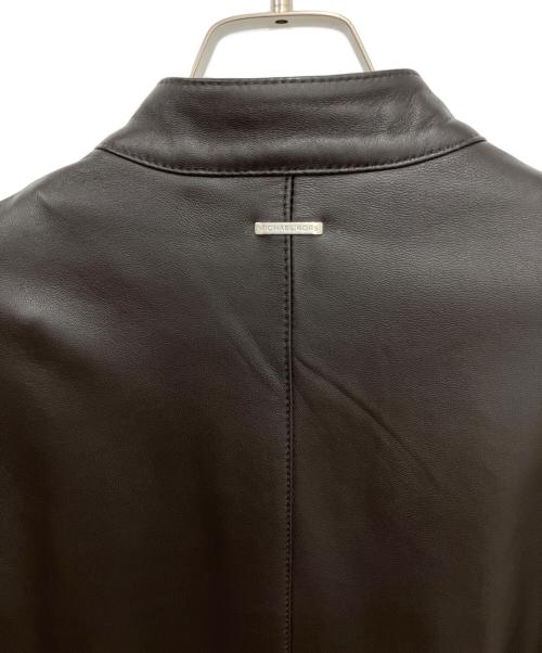 MICHAEL KORS（マイケル・コース）MICHAEL KORS (マイケル・コース) レザージャケット ブラック サイズ:Lの古着・服飾アイテム