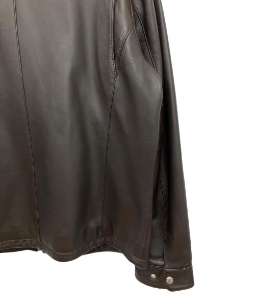 MICHAEL KORS（マイケル・コース）MICHAEL KORS (マイケル・コース) レザージャケット ブラック サイズ:Lの古着・服飾アイテム