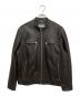 MICHAEL KORS（マイケル・コース）の古着「レザージャケット」｜ブラック