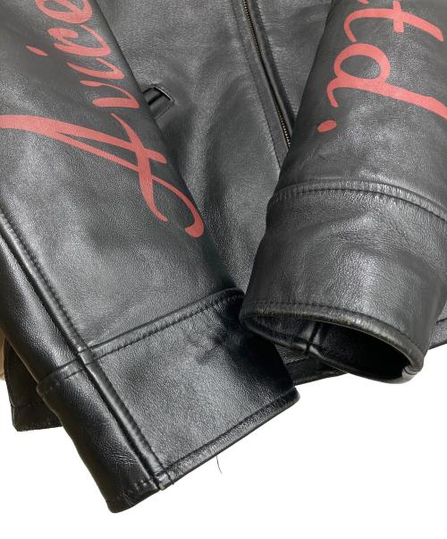 AVIREX（アヴィレックス）AVIREX (アヴィレックス) レザージャケット ブラック サイズ:Lの古着・服飾アイテム