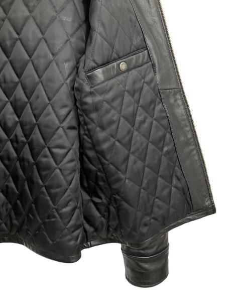 AVIREX（アヴィレックス）AVIREX (アヴィレックス) レザージャケット ブラック サイズ:Lの古着・服飾アイテム