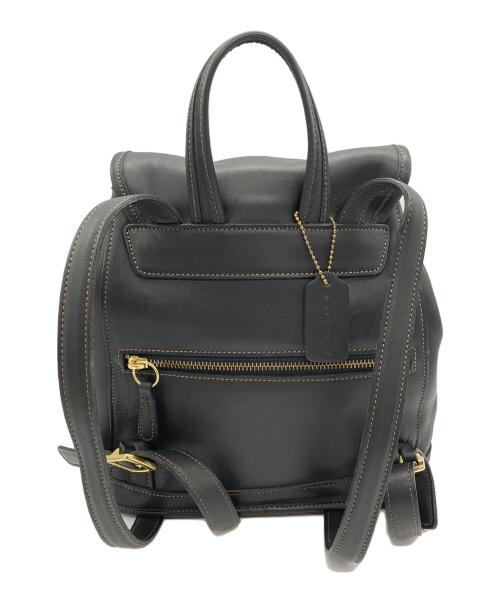 COACH（コーチ）COACH (コーチ) レザーリュック ブラックの古着・服飾アイテム