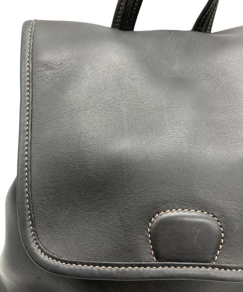 COACH（コーチ）COACH (コーチ) レザーリュック ブラックの古着・服飾アイテム