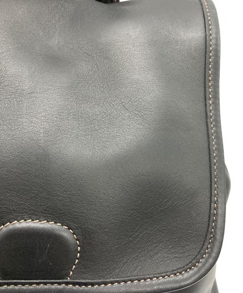 COACH（コーチ）COACH (コーチ) レザーリュック ブラックの古着・服飾アイテム