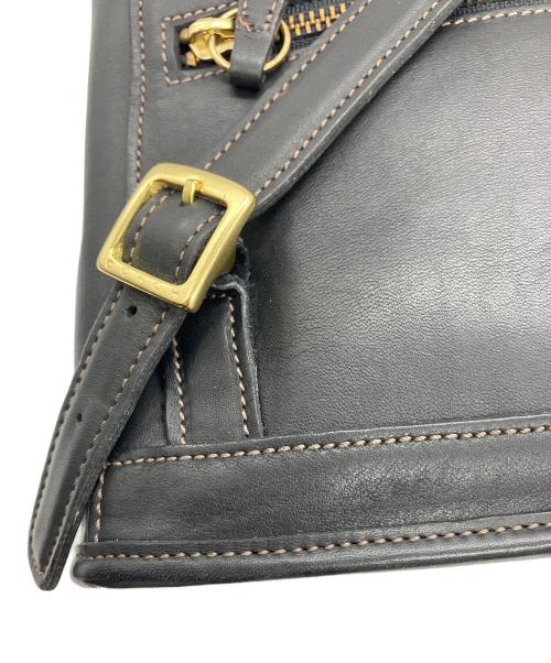 COACH（コーチ）COACH (コーチ) レザーリュック ブラックの古着・服飾アイテム