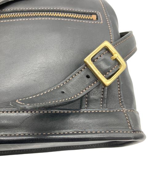 COACH（コーチ）COACH (コーチ) レザーリュック ブラックの古着・服飾アイテム