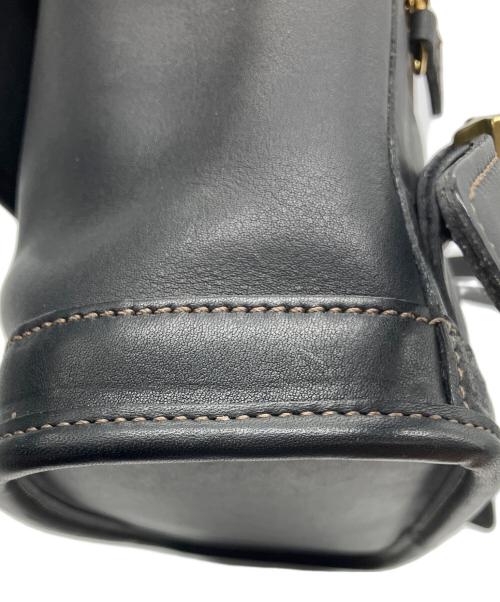 COACH（コーチ）COACH (コーチ) レザーリュック ブラックの古着・服飾アイテム