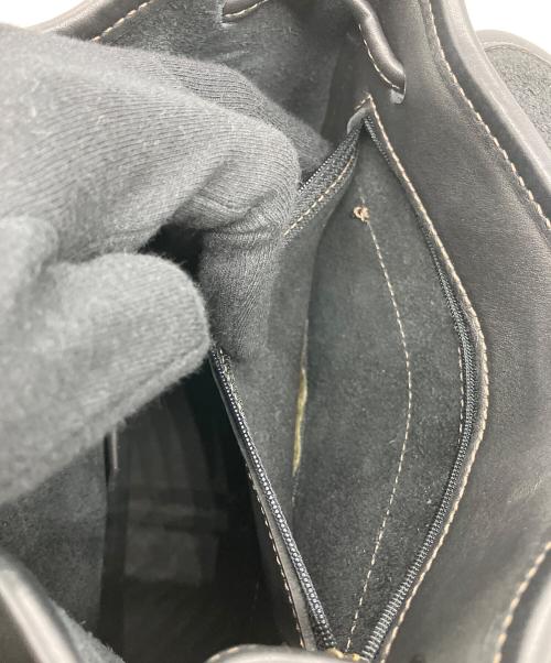 COACH（コーチ）COACH (コーチ) レザーリュック ブラックの古着・服飾アイテム