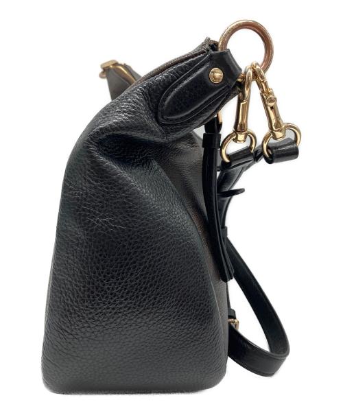 COACH（コーチ）COACH (コーチ) ショルダーバッグ シグネチャー ブラウン×ブラックの古着・服飾アイテム