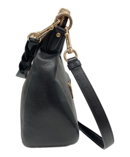 COACH（コーチ）COACH (コーチ) ショルダーバッグ シグネチャー ブラウン×ブラックの古着・服飾アイテム