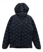 MOUNTAIN HARD WEARマウンテンハードウェア）の古着「ストレッチダウンフーデッドジャケット」｜ブラック