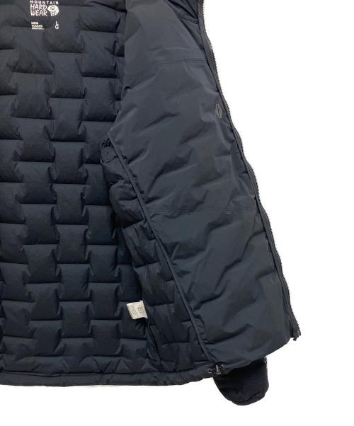 MOUNTAIN HARD WEAR（マウンテンハードウェア）MOUNTAIN HARD WEAR (マウンテンハードウェア) ストレッチダウンフーデッドジャケット ブラック サイズ:Lの古着・服飾アイテム