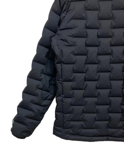 MOUNTAIN HARD WEAR（マウンテンハードウェア）MOUNTAIN HARD WEAR (マウンテンハードウェア) ストレッチダウンフーデッドジャケット ブラック サイズ:Lの古着・服飾アイテム