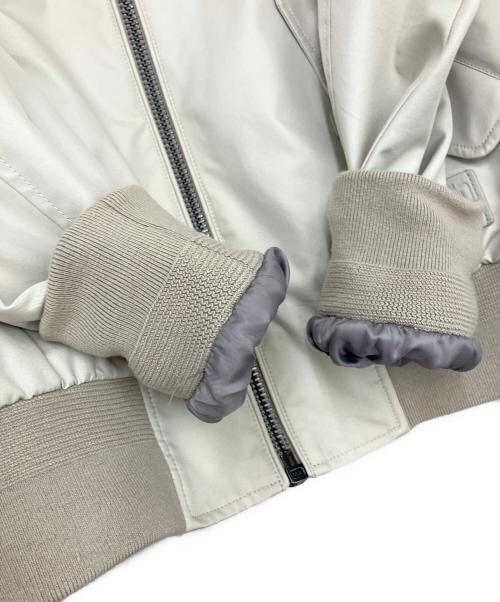 COACH（コーチ）COACH (コーチ) ジップアップジャケット ベージュ サイズ:Mの古着・服飾アイテム