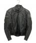 BELSTAFF（ベルスタッフ）の古着「レザージャケット」｜ブラック