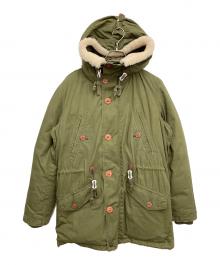 JOURNAL STANDARD relume×Snow peak（ジャーナルスタンダード レリューム×スノーピーク）の古着「モッズコート」｜オリーブ