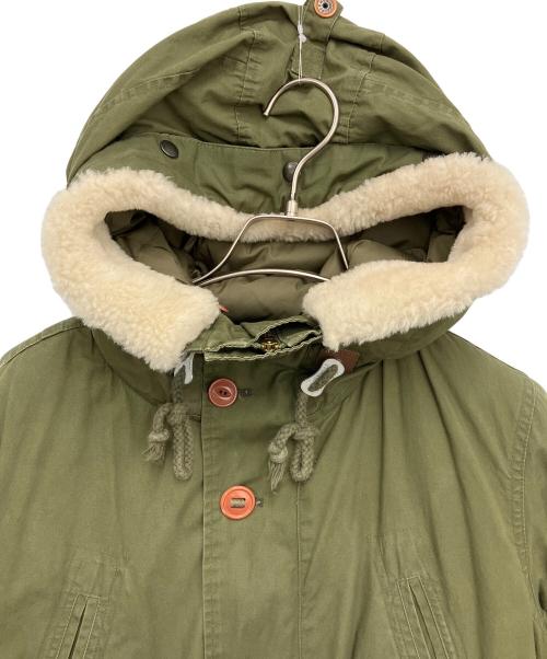 JOURNAL STANDARD relume（ジャーナルスタンダード レリューム）JOURNAL STANDARD relume (ジャーナルスタンダード レリューム) snow peak (スノーピーク) モッズコート オリーブ サイズ:Sの古着・服飾アイテム