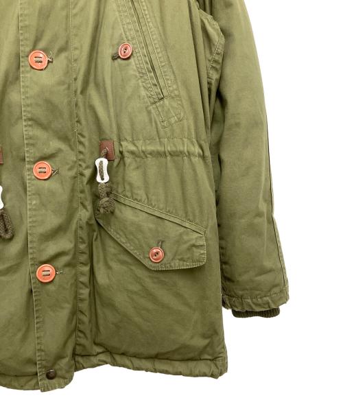 JOURNAL STANDARD relume（ジャーナルスタンダード レリューム）JOURNAL STANDARD relume (ジャーナルスタンダード レリューム) snow peak (スノーピーク) モッズコート オリーブ サイズ:Sの古着・服飾アイテム
