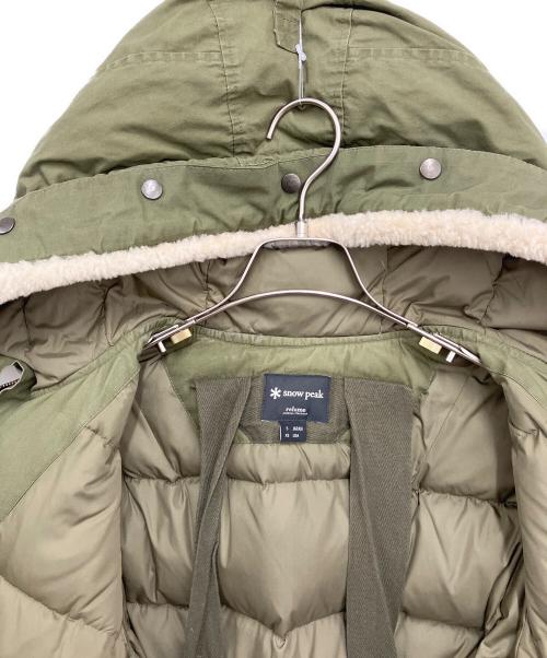 JOURNAL STANDARD relume（ジャーナルスタンダード レリューム）JOURNAL STANDARD relume (ジャーナルスタンダード レリューム) snow peak (スノーピーク) モッズコート オリーブ サイズ:Sの古着・服飾アイテム