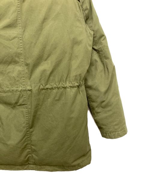 JOURNAL STANDARD relume（ジャーナルスタンダード レリューム）JOURNAL STANDARD relume (ジャーナルスタンダード レリューム) snow peak (スノーピーク) モッズコート オリーブ サイズ:Sの古着・服飾アイテム