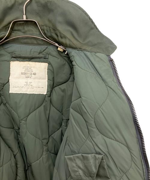 HOUSTON（ヒューストン）HOUSTON (ヒューストン) フライトジャケット グリーン サイズ:Mの古着・服飾アイテム