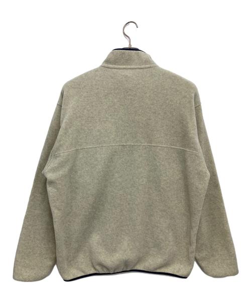 Patagonia（パタゴニア）Patagonia (パタゴニア) ライトウェイト・シンチラ・スナップT ホワイト×ネイビー サイズ:Lの古着・服飾アイテム