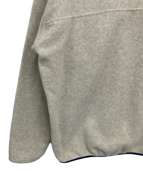 Patagonia（パタゴニア）Patagonia (パタゴニア) ライトウェイト・シンチラ・スナップT ホワイト×ネイビー サイズ:Lの古着・服飾アイテム