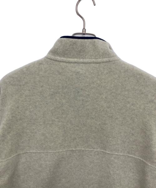 Patagonia（パタゴニア）Patagonia (パタゴニア) ライトウェイト・シンチラ・スナップT ホワイト×ネイビー サイズ:Lの古着・服飾アイテム