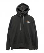 THE NORTH FACEザ ノース フェイス）の古着「プルオーバーパーカー」｜ブラック×ホワイト