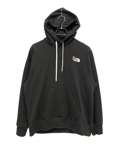 THE NORTH FACE（ザ ノース フェイス）THE NORTH FACE (ザ ノース フェイス) プルオーバーパーカー ブラック×ホワイト サイズ:Lの古着・服飾アイテム