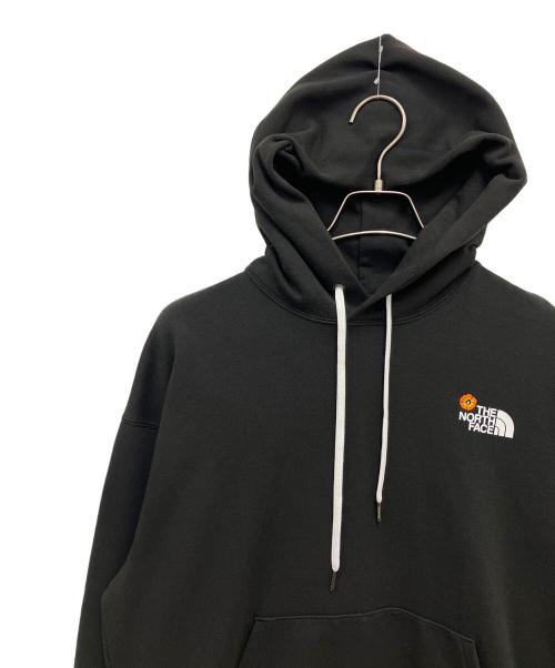 THE NORTH FACE（ザ ノース フェイス）THE NORTH FACE (ザ ノース フェイス) プルオーバーパーカー ブラック×ホワイト サイズ:Lの古着・服飾アイテム