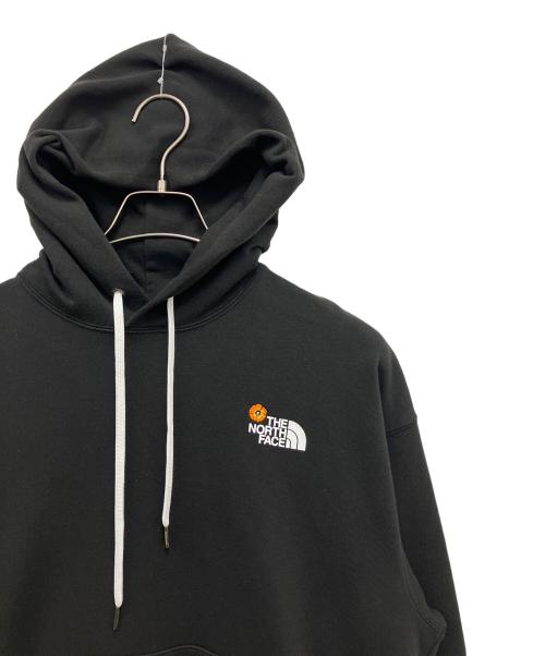 THE NORTH FACE（ザ ノース フェイス）THE NORTH FACE (ザ ノース フェイス) プルオーバーパーカー ブラック×ホワイト サイズ:Lの古着・服飾アイテム