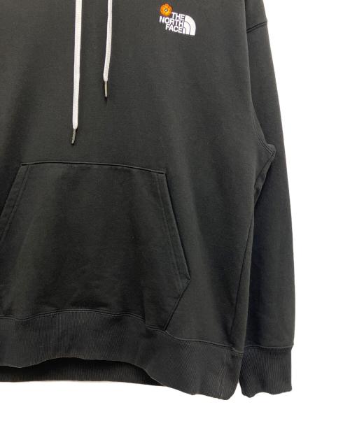 THE NORTH FACE（ザ ノース フェイス）THE NORTH FACE (ザ ノース フェイス) プルオーバーパーカー ブラック×ホワイト サイズ:Lの古着・服飾アイテム