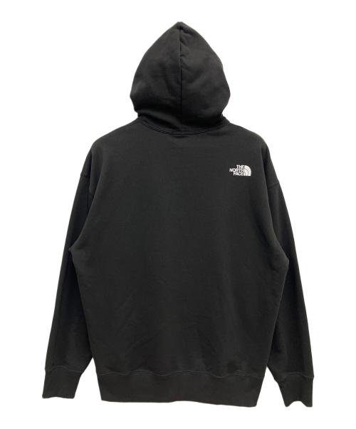 THE NORTH FACE（ザ ノース フェイス）THE NORTH FACE (ザ ノース フェイス) プルオーバーパーカー ブラック×ホワイト サイズ:Lの古着・服飾アイテム