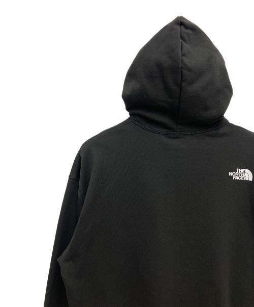 THE NORTH FACE（ザ ノース フェイス）THE NORTH FACE (ザ ノース フェイス) プルオーバーパーカー ブラック×ホワイト サイズ:Lの古着・服飾アイテム
