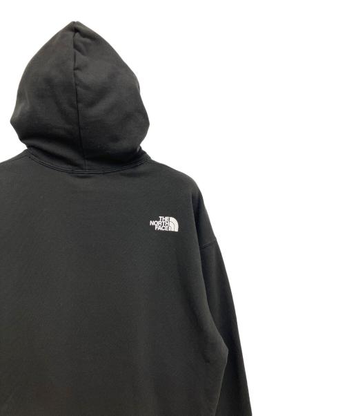 THE NORTH FACE（ザ ノース フェイス）THE NORTH FACE (ザ ノース フェイス) プルオーバーパーカー ブラック×ホワイト サイズ:Lの古着・服飾アイテム
