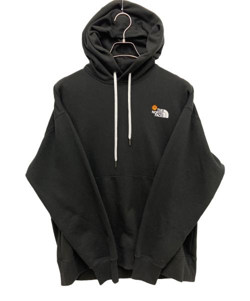 THE NORTH FACE（ザ ノース フェイス）THE NORTH FACE (ザ ノース フェイス) プルオーバーパーカー ブラック×ホワイト サイズ:Lの古着・服飾アイテム