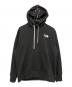 THE NORTH FACE（ザ ノース フェイス）の古着「プルオーバーパーカー」｜ブラック×ホワイト