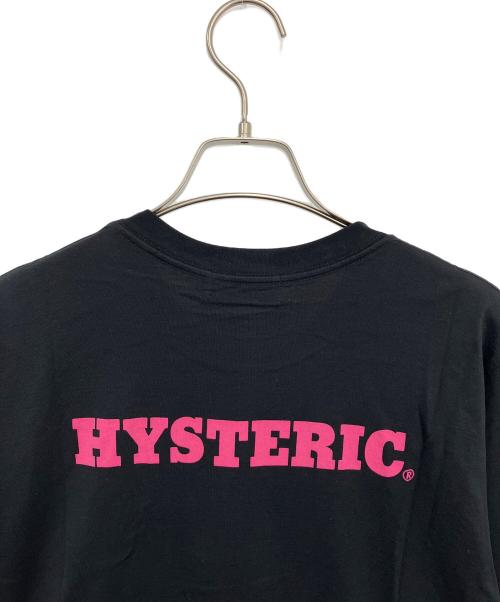 PLAY BOY（プレイボーイ）PLAY BOY (プレイボーイ) Hysteric Glamour (ヒステリックグラマー) 半袖Tシャツ ブラック サイズ:Mの古着・服飾アイテム
