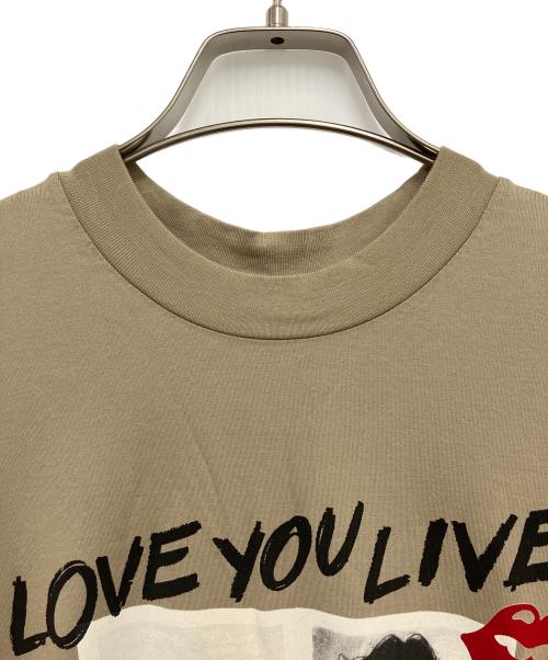 Thee Hysteric XXX（ジィ ヒステリックトリプルエックス）Thee Hysteric XXX (ジィ ヒステリックトリプルエックス) 半袖カットソー ベージュ サイズ:Mの古着・服飾アイテム