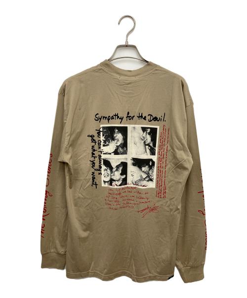 Thee Hysteric XXX（ジィ ヒステリックトリプルエックス）Thee Hysteric XXX (ジィ ヒステリックトリプルエックス) 半袖カットソー ベージュ サイズ:Mの古着・服飾アイテム
