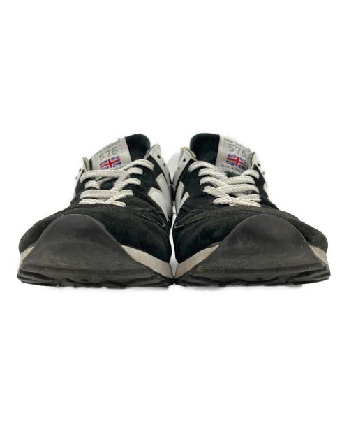 NEW BALANCE（ニューバランス）NEW BALANCE (ニューバランス) ローカットスニーカー ブラック×ホワイト サイズ:EUR44の古着・服飾アイテム