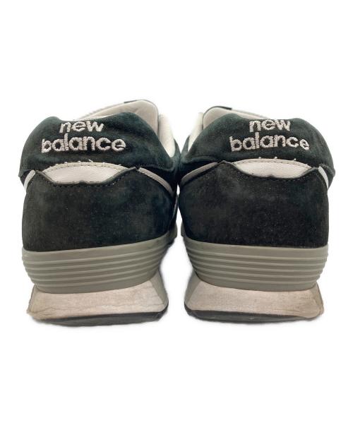 NEW BALANCE（ニューバランス）NEW BALANCE (ニューバランス) ローカットスニーカー ブラック×ホワイト サイズ:EUR44の古着・服飾アイテム