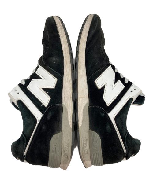 NEW BALANCE（ニューバランス）NEW BALANCE (ニューバランス) ローカットスニーカー ブラック×ホワイト サイズ:EUR44の古着・服飾アイテム