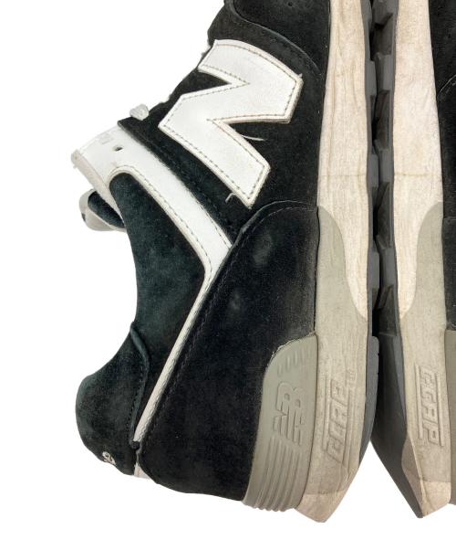 NEW BALANCE（ニューバランス）NEW BALANCE (ニューバランス) ローカットスニーカー ブラック×ホワイト サイズ:EUR44の古着・服飾アイテム