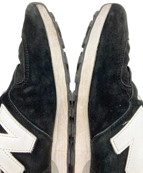 NEW BALANCE（ニューバランス）NEW BALANCE (ニューバランス) ローカットスニーカー ブラック×ホワイト サイズ:EUR44の古着・服飾アイテム